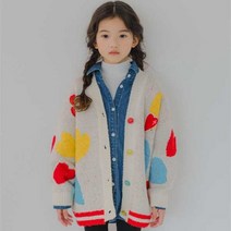 아이러브제이 듬뿍 하트 니트 가디건 JUEOU24 (NC신구로)