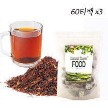 몸에좋은 100% 허니부쉬 허니부시 차 티백 HONEYBUSH 60티백x3