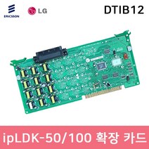 ipLDK-50/100 주장치 DTIB12 키폰 12회선 중고 증설 카드