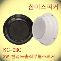 KC-03C / 6인치 3W 천정노출직부형스피커 핫세일적용제품