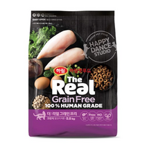 하림펫푸드 키튼용 더리얼 캣 그레인프리 크런치 닭고기 건식사료, 6개