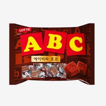 칠성 발렌타인데이 초콜릿 초콜렛 롯데 ABC초콜릿 대용량간식 간식세트 사무실간식 72G 4개, 6세트
