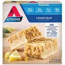 앳킨스 프로틴바 스낵 레몬 단백질바 40g x5개입