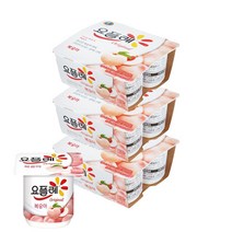빙그레 요플레 (복숭아) 85G X 4입 X 3개, 12개