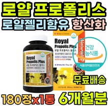 식약처인증 로얄젤리 플라보노이드 항산화제영양제 성장기 유해산소 중년 증진 활력 답례품 목건조 건강 프로폴리 항산화음식 집들이 면역강화제 목이칼칼 면역케어 온가족 부모님 폴리폴리스