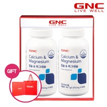 [지앤씨] [GNC] 칼슘앤마그네슘 플러스 세트 (60정x2개), 상세 설명 참조, 상세 설명 참조, 상세 설명 참조