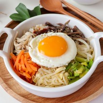 초록들 정이든 나물 비빔밥 6종 나물 반찬 비빔밥 나물 셋트 국산 나물 당근 호박 콩나물 도라지 고사리 새송이