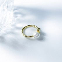 반지 여성 패션 쥬얼 장미 스페인 곰 주얼리 밝은 실버 색상 4 개의 보석 및 에나멜 공장 직송