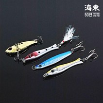 놀부피싱 메탈지그 모음전/크리스탈 틴셀 메탈바이브 트레블훅, 레드헤드 40g, 레드헤드 40g