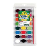 크레욜라 고체물감 수채화 24색