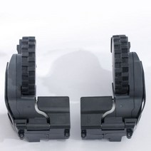 Roda de viagem 오리지널 디렉타 e esquerda com motor para roborock s50 s51 s55 rodas robô aspirador pó, One pair