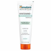 히말라야 Himalaya 화이트닝 + 하이드록시아파타이트 치약 민트 113g(4oz)117617