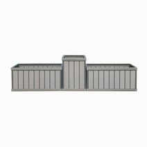 도로화분 옥상정원 대형화분 직사각 노변분 상자, 양쪽화분 1개 116x56x50