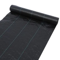 정원 식물 재배 호환 원예 PE 짠 잡초 방제 직물 안티 잔디 농업 뿌리 덮개 천 온실 매트 물 투과성, 10m_Black