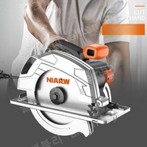 올템블리 플런지쏘 원형톱날 원형톱 충전식 목공공구, 9인치