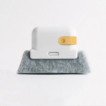 소파 매트 침구 청소기 원룸 핸디 청소기 그루브 청소 도구 창 프레임 브러시 개의 교체 헤드가 있는 휴대, 02 Yellow