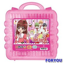 ForU977 동아 크레파스 48색 여 박스 24개 크레용 문구용품 사무용품 드로잉용품