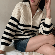 카라넥 나그랑 반집업 단가라 하찌 니트티 S39248C