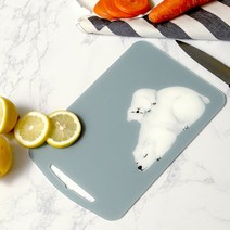 엘라다이닝 항균 TPU 아트 도마 폴라베어 S, 옵션선택