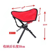 캠핑용품 낚시의자 캠핑웨건 캠핑카 캠핑의자 야외 기차 휴대용 접이식 의자, 06.빨간색증가