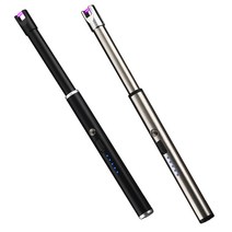 충전 라이터 플라즈마 캔들 토치 라이터, 플라즈마 다용도 라이터-블랙, 1개