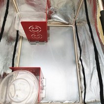 배달통파티션 가방 오토바이 바이크 라이더 탑박스 배달박스 칸막이, 58L 거치대 바닥판1개 자석 2개