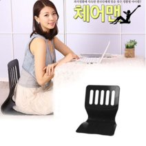 니본 체어맨 좌식의자/등받이의자, 니본 체어맨 좌식의자-블랙