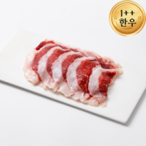 1++ 국내산 투쁠 한우 차돌박이, 1팩, 400g