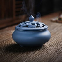 향로 촛대 청동 제사 제기 제례용 향대 t special coil retro incense burner living room 세라믹 향 홀더 크리 에이 티브 홈 장식 xmas, b