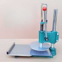 피자 크레페 또띠아 도우 반죽 프레스 수동 베이킹, 압력원판 직경 20cm/32형 모델