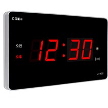 CMOS 조아몰 벽시계 전자시계 디지털벽시계 led 알람 시계 전기, 162A6R