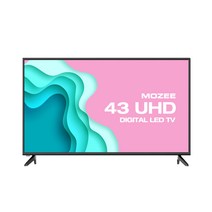 디엘티 모지 43인치 4K UHD TV W433683UT 중소기업 가성비 안방 거실 원룸 고화질 티비, 방문기본설치
