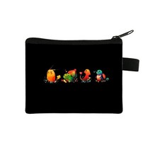 흰수염피규어 포켓몬 동전 지갑 휴대용 카드 홀더 pokémon cute print keychain storage bag 피카추 그림 장난감 선물 153, 29