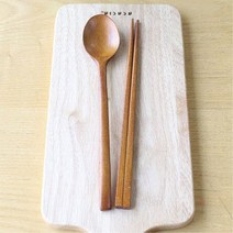 냄비코팅보호 원목수저세트 2size 로즈나무 돌답례품 예단수저, 어른수저세트, 상세페이지참조