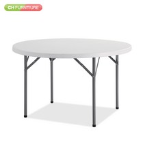 CH가구 브로몰딩원형플라스틱접이식야외캠핑듀라탁자 테이블, 1. 원형테이블 1152x740cm