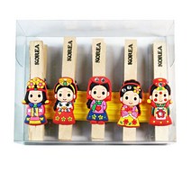 (주)파앤카코리아 메모자석 메모/문구자석, 1개, 라2.큐빅집게메모자석(5조)