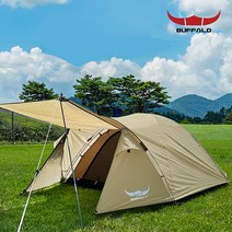 버팔로 아크 돔 텐트 4-5인 / 백패킹 낚시 돔텐트, 제품선택:버팔로 아크 돔 텐트(베이지), 선택완료