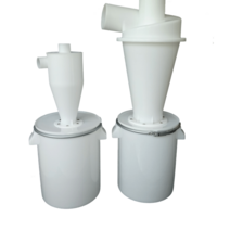 사이클론 먼지집진기 분진진동청소 치과 DIY용 목공용, 22리터 배럴