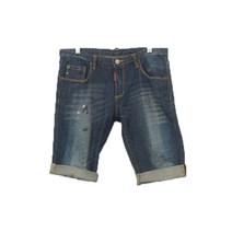 DSQUARED2 롤업 워싱 데님반바지 진청 (여성 29)