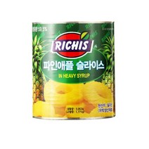 브랜드없음 동서식품 리치스 파인애플 슬라이스 3kg, 단품없음
