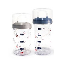 실리콘 빨대물병 500ml 체리_233472EA, 본상품선택