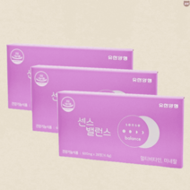 유한양행센스밸런스 여성종합비타민 600mg X 28정 3개 3개월분 멀티비타민 미네랄영양제, 센스밸런스 여성종합비타민 600mg X 28정 3개