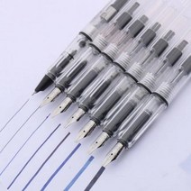 플랫닙 컨버터포함 캘리그라피 아트펜 고품질 만년필, 1.1mm UK01152