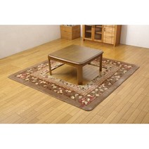 일본직발송 4. 이케히코·코퍼레이션 이케히코 해자 고타츠 러그 카페트 4장 『H 로잘리 해자』베이지 약 2