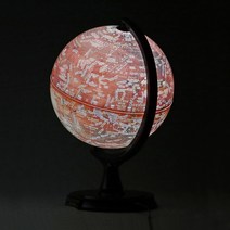 맵소프트 30cm 기본 화성본 3차원 조명 붉은 행성 표면 우주 탐사여행, 3번_30cm 조명 화성본 (30-RL)