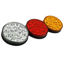 화물차 용달 중장비 LED 1구 차폭등 후진등 12V 24V 버스 트럭 덤프차 츄레라 차량 사이드램프 현대 전구 공사차 신형5톤 25인승 윙바디 대형차 메가