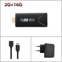 고광속 셋톱박스스마트 Tv 스틱 안드로이드 10 2G/16G 3D 비디오 4K 2.4G 5G 와이파이 블루투스 쿼드 코어, Au 플러그_2G 16G