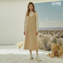 고비(GOBI) 캐시미어 100 홀가먼트 슬립 원피스