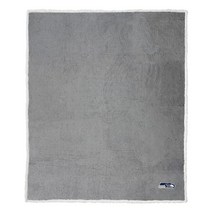 The Northwest Company NFL 로스앤젤레스 램스 미묘한 와플 셰르파 담요 127 x 152.4cm(50 x 60인치) 팀 색상, Seattle Seahawks
