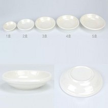 MM 플라스틱 접시 멜라민 원형 앞접시 반찬그릇 사라 1개, KJ멜라민 뱅뱅쿠프1호